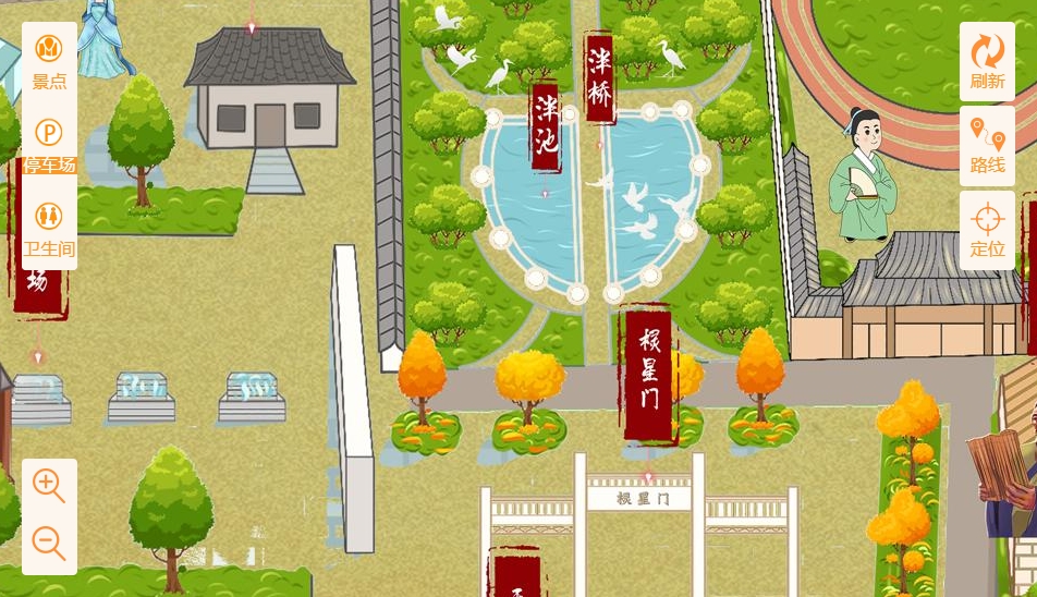 高港手绘地图景区语音讲解导览系统：智慧景区建设的基石